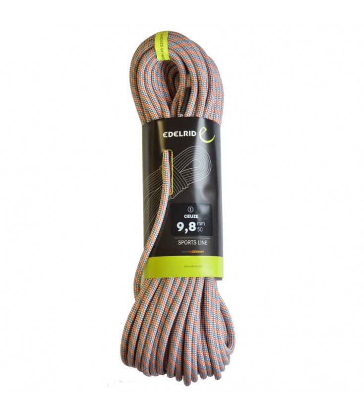 ROPE CEUZE 9,8mm - 60m - EDELRID - Icemint color - Goma 2