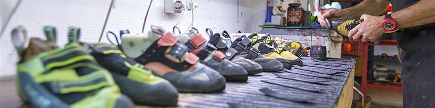Climbing shoes repair - Professional 